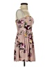 No Boundaries Floral Tan Cocktail Dress Size XS - photo 4