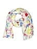 Unbranded Floral White Scarf One size - photo 1