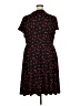Torrid Hearts Black Casual Dress Size 3X Plus (3) - photo 2