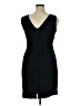B. Moss 100% Polyester Solid Black Cocktail Dress Size 14 - photo 2