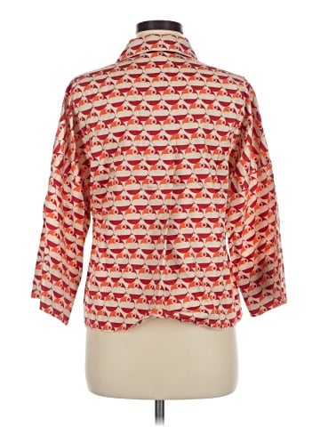 Akris Punto 3/4 Sleeve Button-Down Shirt (view 2)