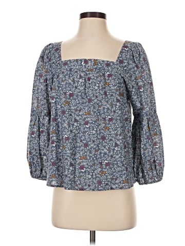 a.n.a. A New Approach 3/4 Sleeve Blouse (view 1)