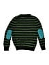 Mini Boden Stripes Green Pullover Sweater Size 7 - 8 - photo 2