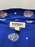Express 100% Polyester Paisley Blue Long Sleeve Blouse Size M - photo 7