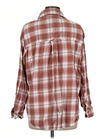 American Eagle Outfitters Long Sleeve Button-Down Shirt (view 2)