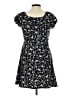 No Boundaries Floral Black Casual Dress Size L - photo 2