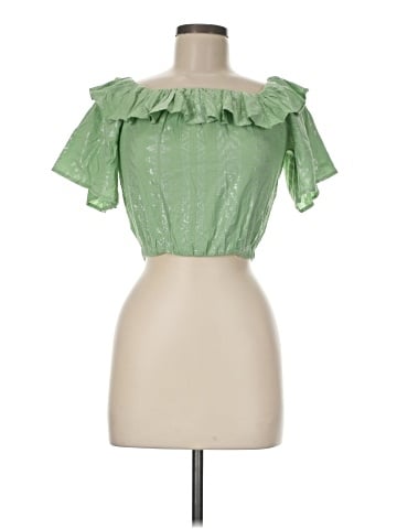 Elan Short Sleeve Blouse (view 1)