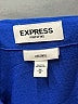 Express 100% Polyester Blue Long Sleeve Blouse Size M - photo 7