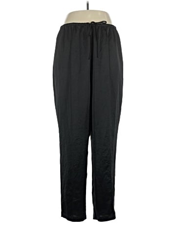 Madewell Pintucked Slim Pull-On Pants in Satin (view 1)