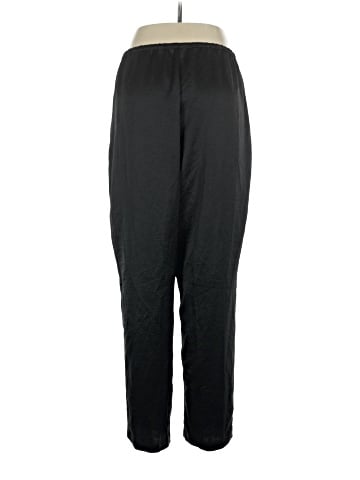 Madewell Pintucked Slim Pull-On Pants in Satin (view 2)
