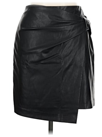 Club Monaco Faux Leather Skirt (view 1)