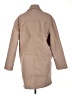 Topshop 100% Polyester Tan Coat Size 8 - photo 2