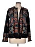 Johnny Was Print Black Blue Jacket Size L - photo 1