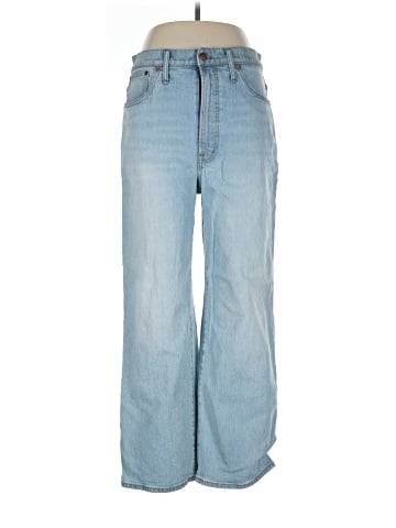 Madewell The Perfect Vintage Wide-Leg Crop Jean in Edmunds Wash (view 1)