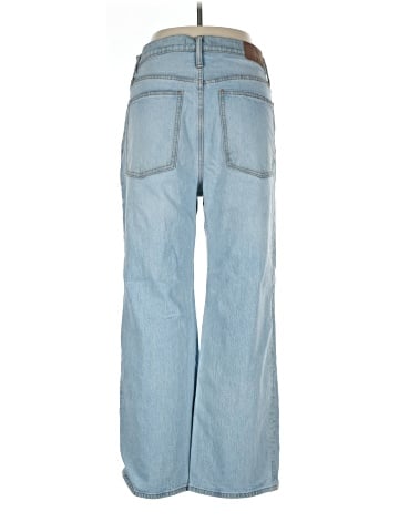 Madewell The Perfect Vintage Wide-Leg Crop Jean in Edmunds Wash (view 2)