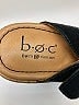 B.O.C 100% Leather Black Wedges Size 6 - photo 3