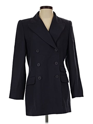 Linda Allard Ellen Tracy Wool Coat (view 1)