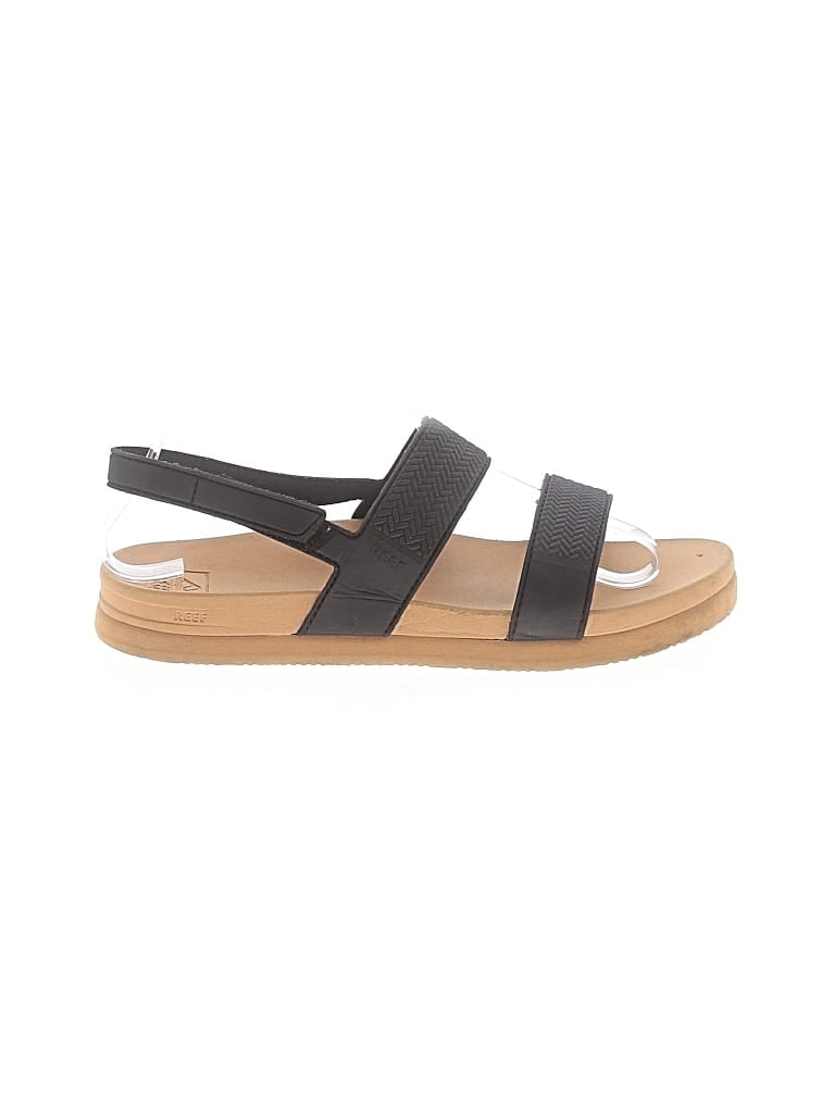 Pre-owned Reef Kids' Sandals In Black