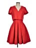 Maje Hearts Red Cocktail Dress Size Lg (3) - photo 1
