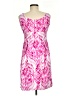 Perceptions Print Pink Cocktail Dress Size 8 - photo 2