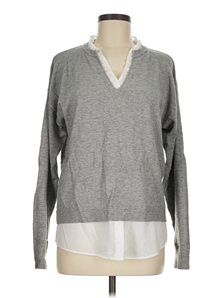 Pre-owned Korye Pullover Sweater In Gray