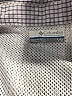 Columbia 100% Polyester Checkered-gingham Silver Short Sleeve Button-Down Shirt Size 8 - photo 3