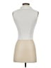 No Comment White Sleeveless Button-Down Shirt Size S - photo 2