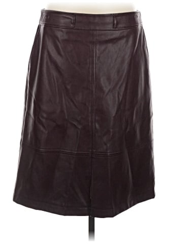 Liz Claiborne Faux Leather Skirt (view 1)