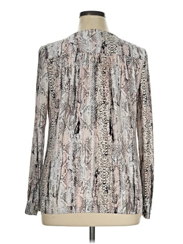 INC International Concepts Long Sleeve Blouse (view 2)