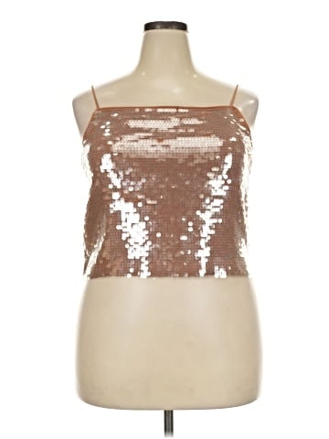 Madewell Sequin Square-Neck Cami (view 1)