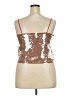 Madewell 100% Polyester Gold Sleeveless Top Size XXL - photo 2