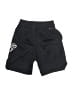 Adidas 100% Polyester Graphic Black Athletic Shorts Size 8 - photo 2