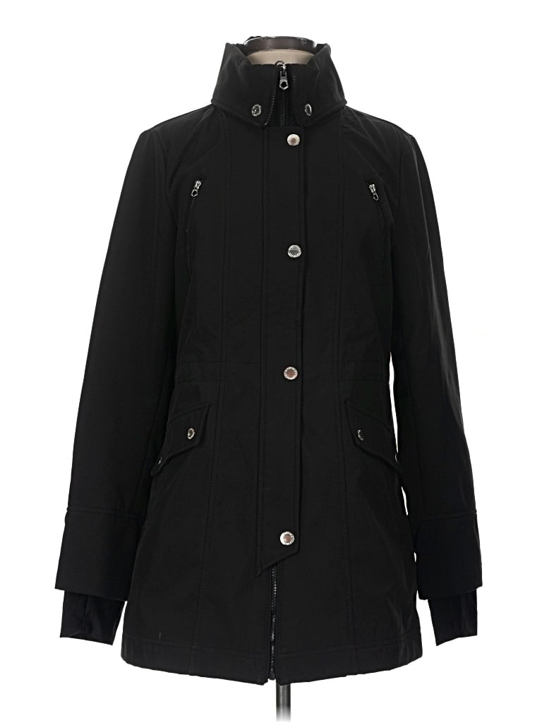 Pre-owned Nautica Coat In Black
