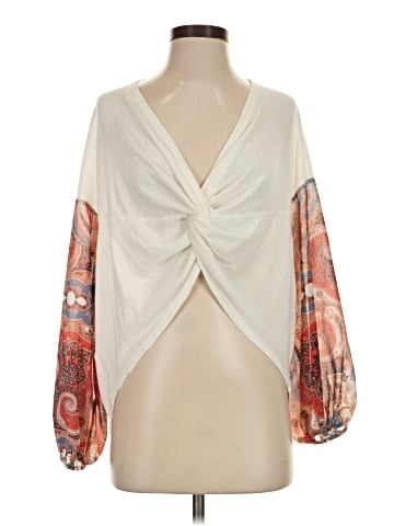 Blu Pepper 3/4 Sleeve Blouse (view 1)
