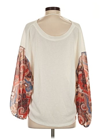 Blu Pepper 3/4 Sleeve Blouse (view 2)