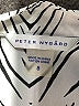 Peter Nygard 100% Polyester Animal Print Silver Long Sleeve Blouse Size 8 - photo 7