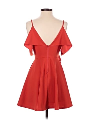 Papaya Cocktail Dress (view 2)