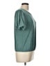 Green Envelope Teal Short Sleeve Top Size L - photo 4