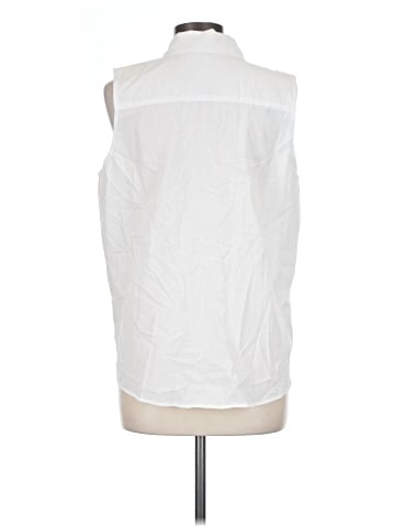 DONNI Sleeveless Button-Down Shirt (view 2)