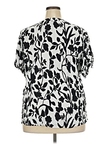 Well Worn Short Sleeve Blouse (view 2)