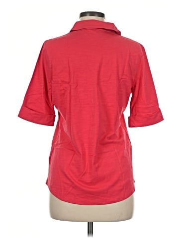 Garnet Hill 3/4 Sleeve Button-Down Shirt (view 2)