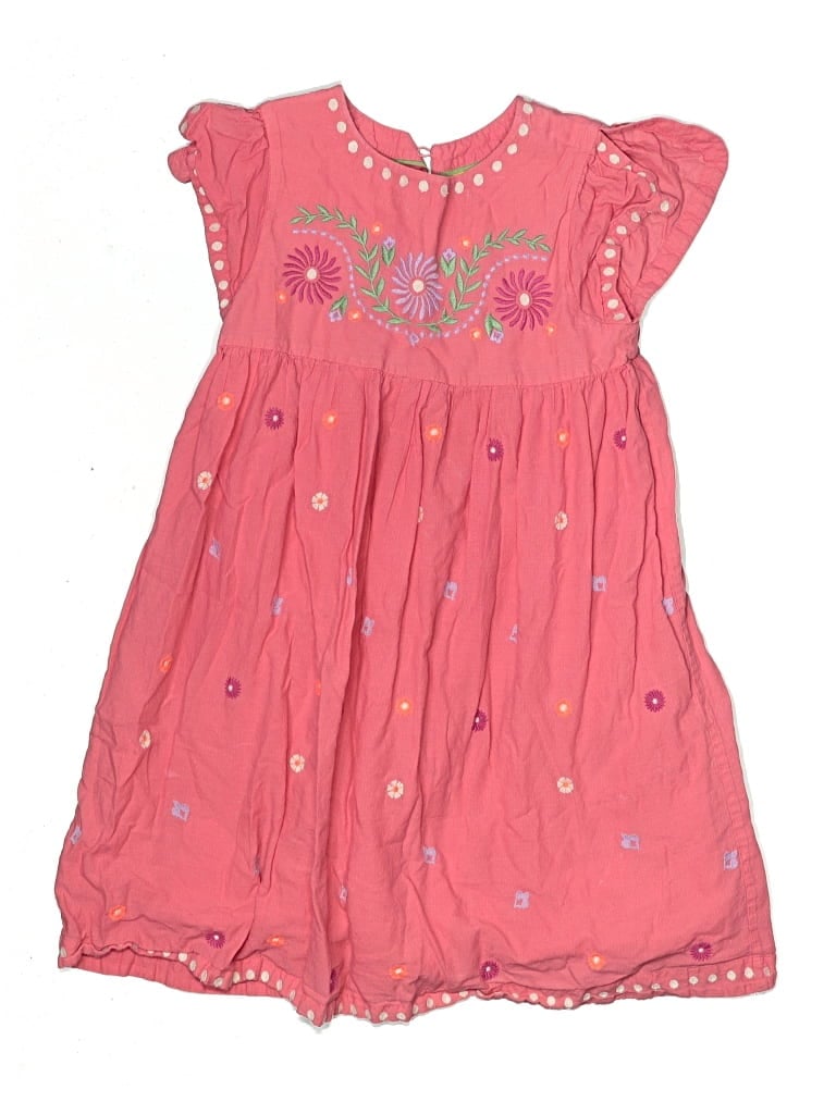 Pre-owned Mini Boden Kids' Dress In Pink