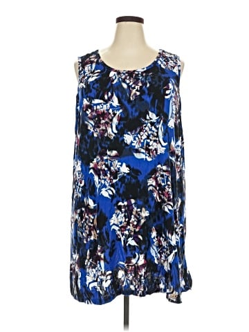 LOGO by Lori Goldstein Sleeveless Blouse (view 1)