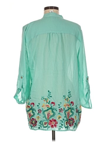 Ruby Rd. 3/4 Sleeve Blouse (view 2)
