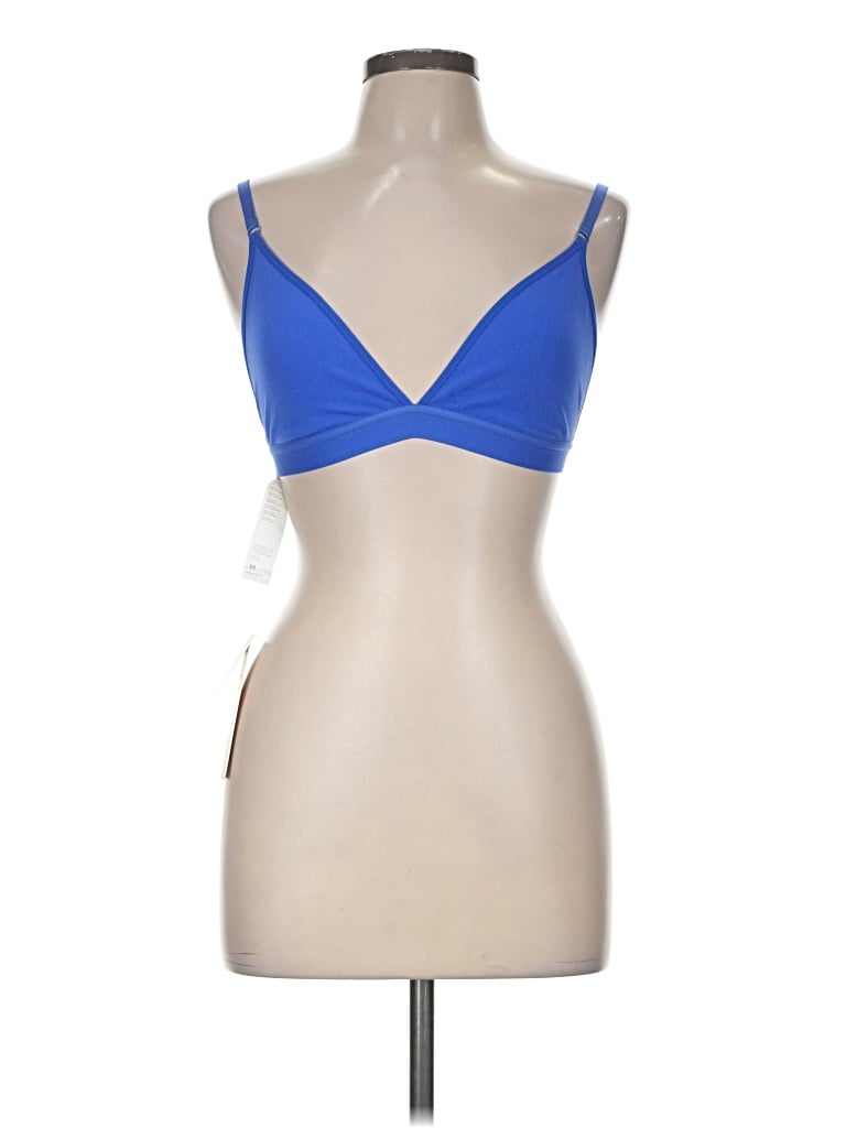 Pre-owned Fabletics Tank Top Blue Plunge Neckline Tops