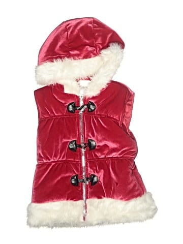 Little Lass Faux Fur Vest (view 1)