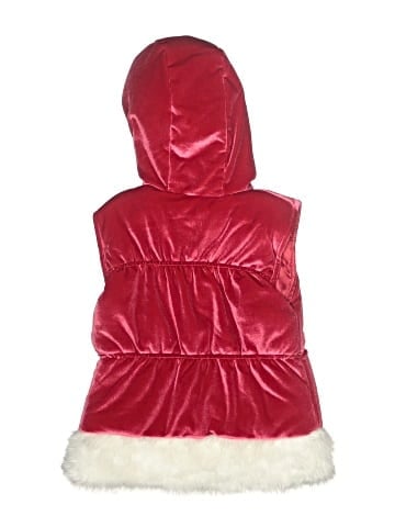 Little Lass Faux Fur Vest (view 2)