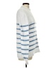 Bailey 44 Stripes White Turtleneck Sweater Size L - photo 4
