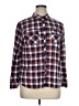 Eden & Olivia 100% Polyester Plaid Red Long Sleeve Blouse Size 1X - photo 1