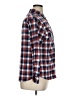 Eden & Olivia 100% Polyester Plaid Red Long Sleeve Blouse Size 1X - photo 4